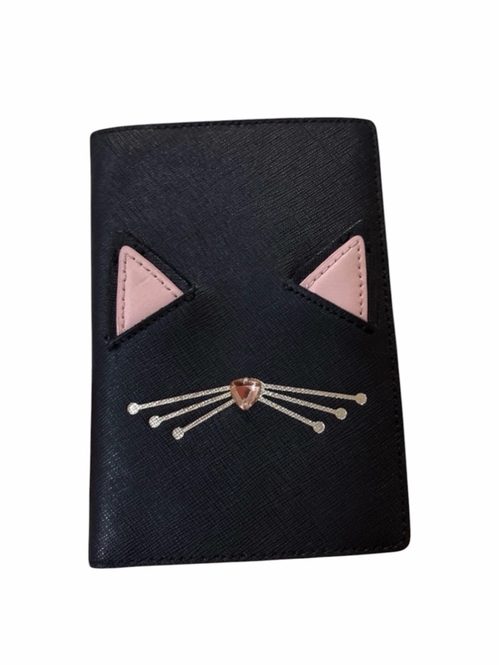 Kate Spade Cat Passport Wallet - Like New